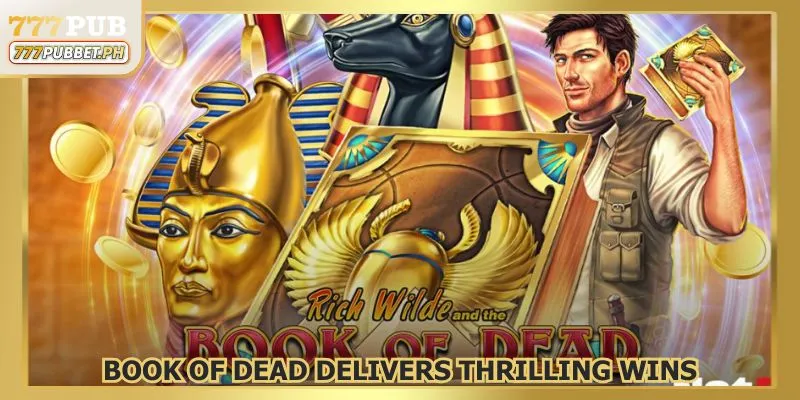 Discover big wins with Book of Dead, a top game from Play’n GO at 777PUB