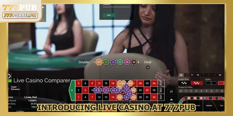 Live Casino lets players enjoy a real casino experience online