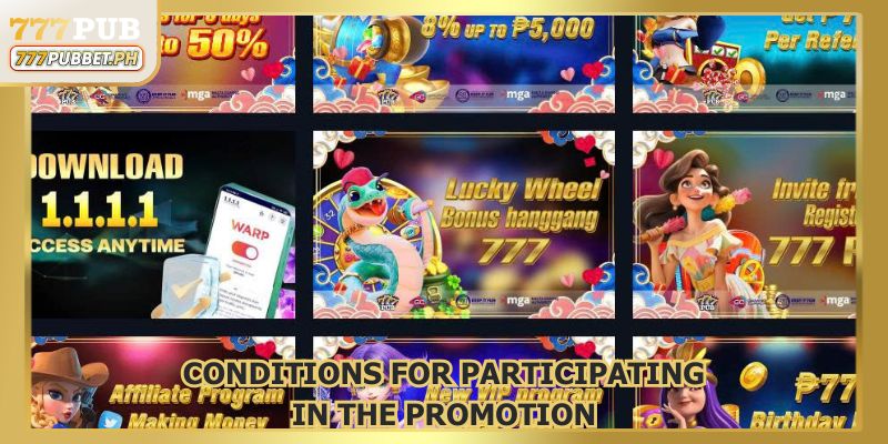 Members must meet all the eligibility criteria to claim promotions